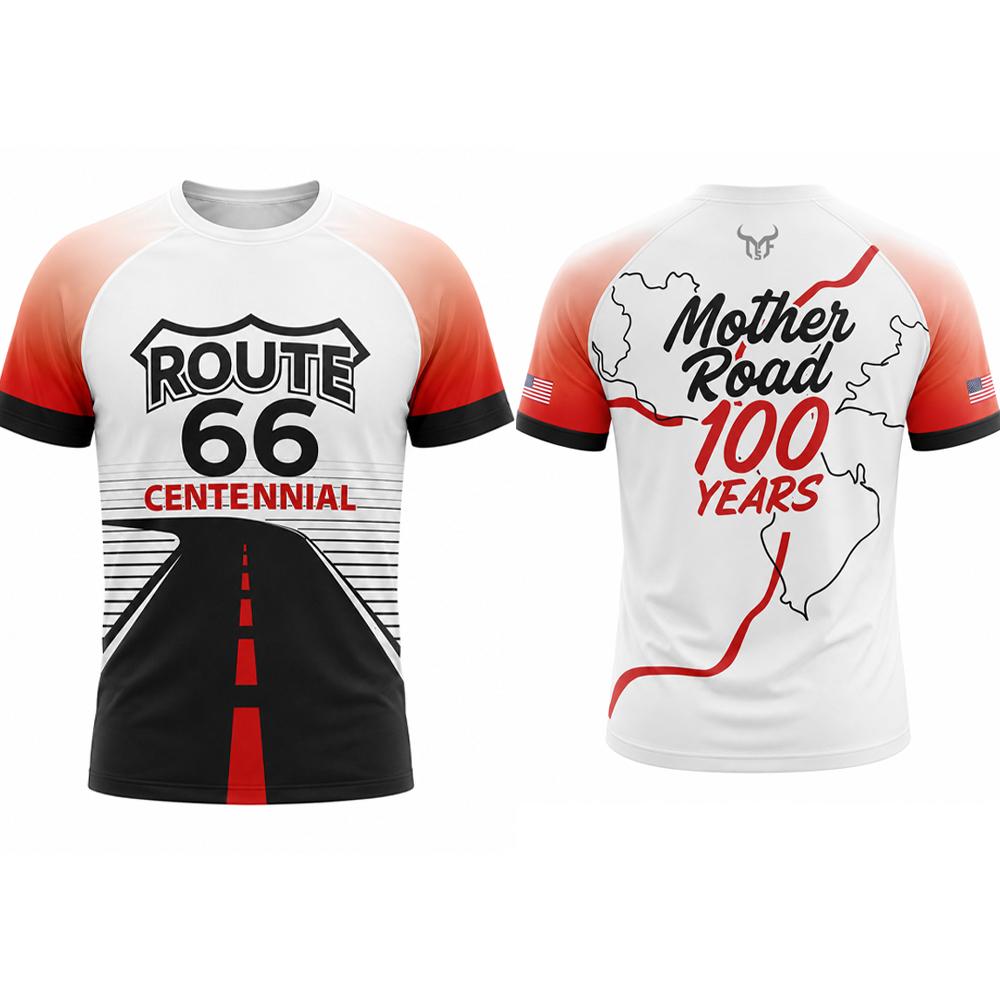 Koszulka Route 66 Vintage Road – Outdoor Sports Adventure recenzja i cena